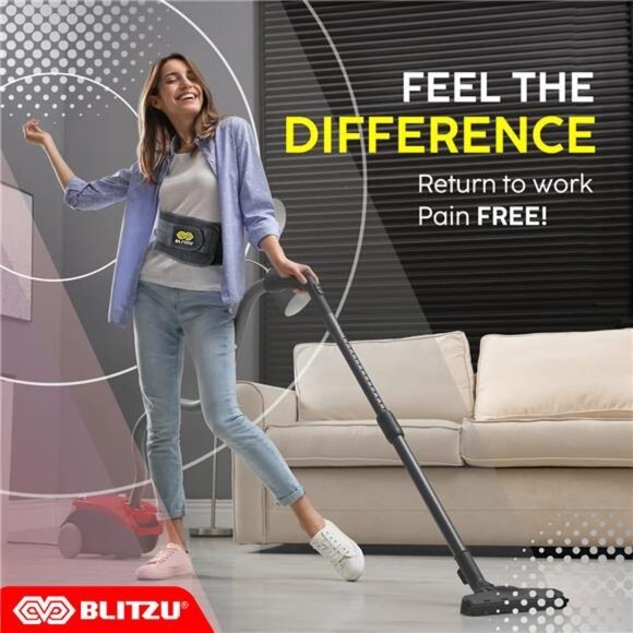 Back Brace for Lower Back Pain, Great for Women and Men With Removable Lumbar - Picture 3 of 7